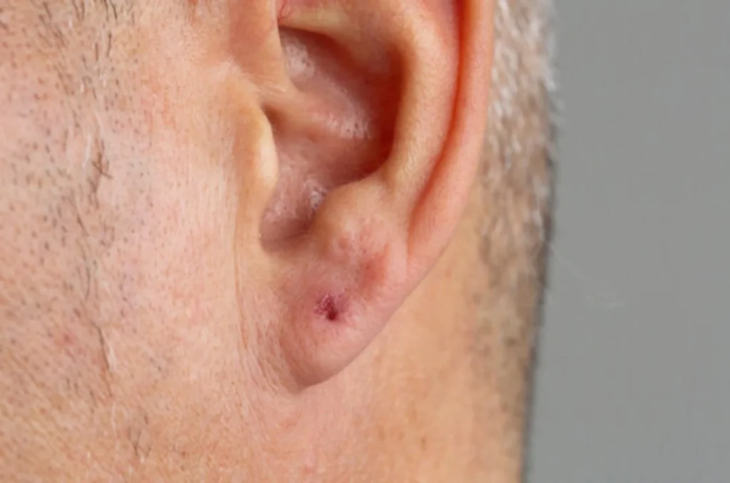 Ear lobe Repair------11